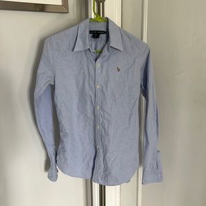 Ralph Lauren Blue Button Down